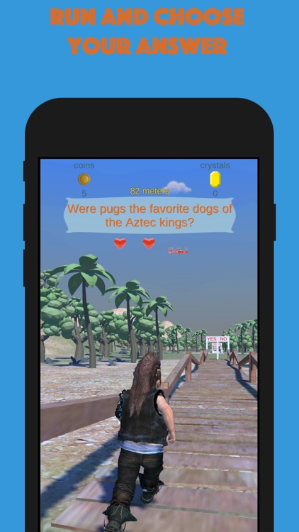 Choose: 3D Running Trivia screenshot-3