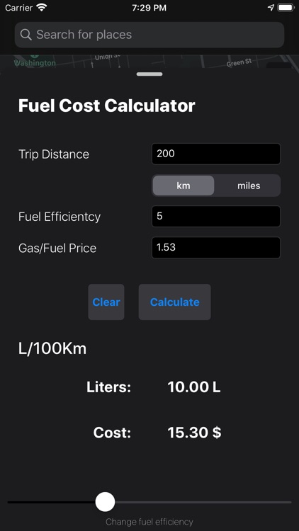 Fuel Cost Calculator