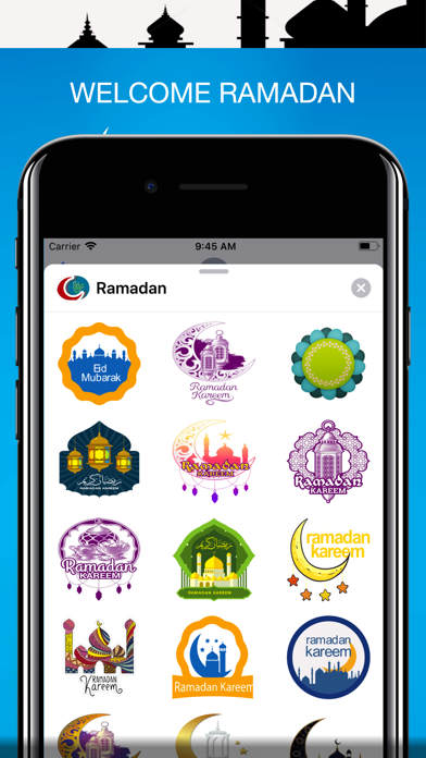 Ramadan Welcome Stickers screenshot 3