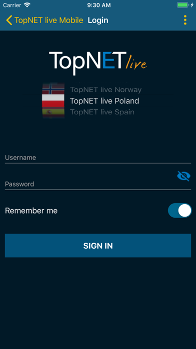 How to cancel & delete TopNET live Mobile from iphone & ipad 1