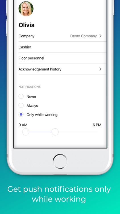 Ommnio - Employee app screenshot-3