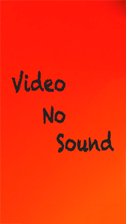 Video No Sound