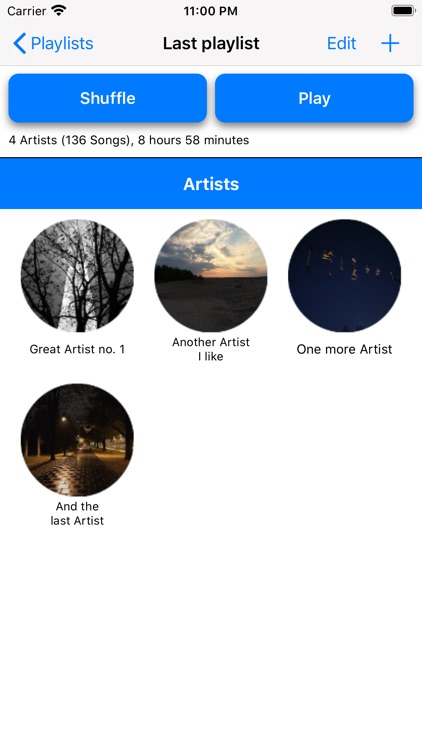 Playlists - make your own!