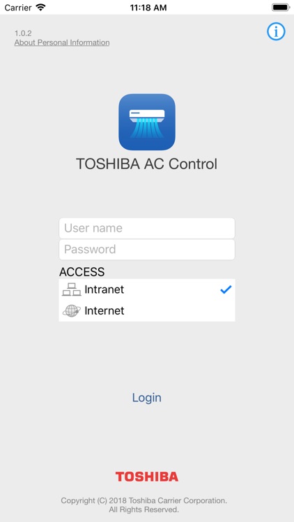 TOSHIBA AC Control