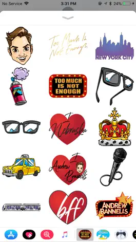 Game screenshot Andrew Rannells Sticker Pack mod apk