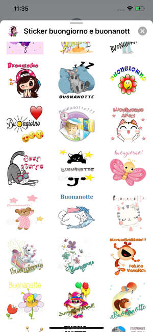 Sticker buongiorno e buonanott(圖3)-速報App