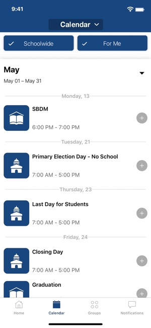 St. Mark Catholic School App