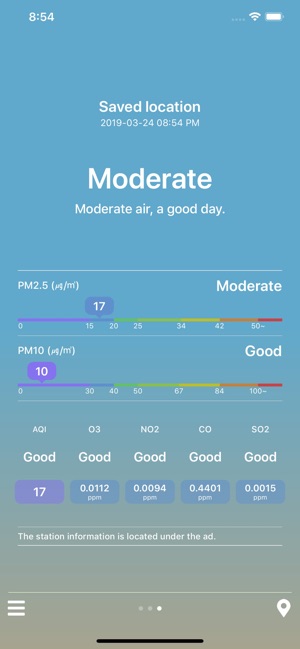 MiseNo - Air Quality Forecast(圖2)-速報App