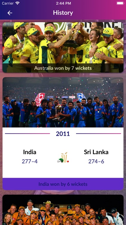 Schedule Cricket WC 2019 screenshot-6