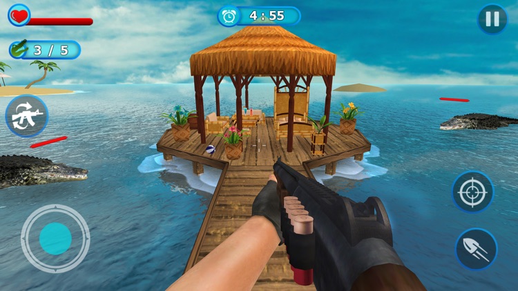 Crocodile Sniper Hunting screenshot-3