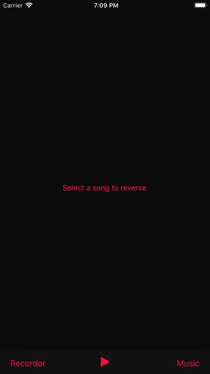 Reverse Music Player Pro