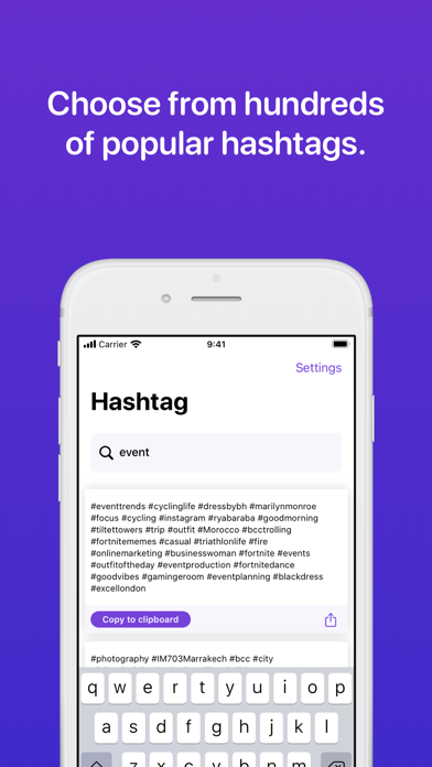 Hashtag: Tag Generator for IG screenshot 3