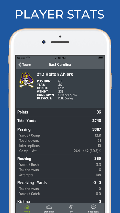 East Carolina Football App screenshot 4