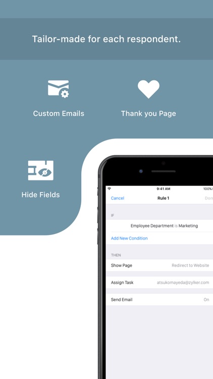 Mobile Forms App - Zoho Forms screenshot-7