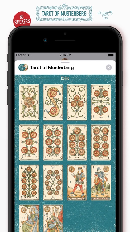 Tarot of Musterberg Stickers screenshot-4
