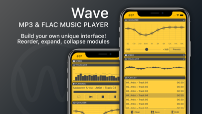 Wave - MP3 & FLAC Music Player screenshot 3