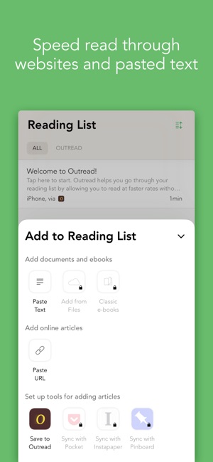 Outread: Speed Reading Trainer(圖3)-速報App