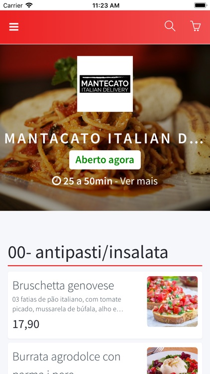 Mantecato Italian Delivery