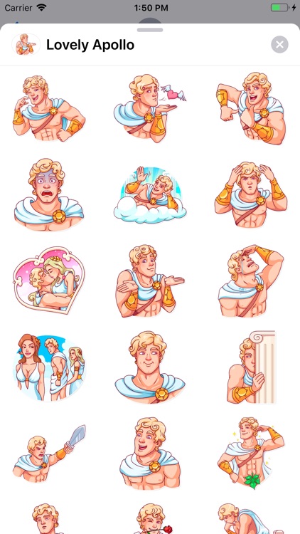 Lovely Apollo Sticker Pack