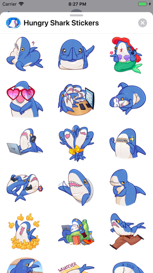 Hungry Shark Stickers(圖3)-速報App