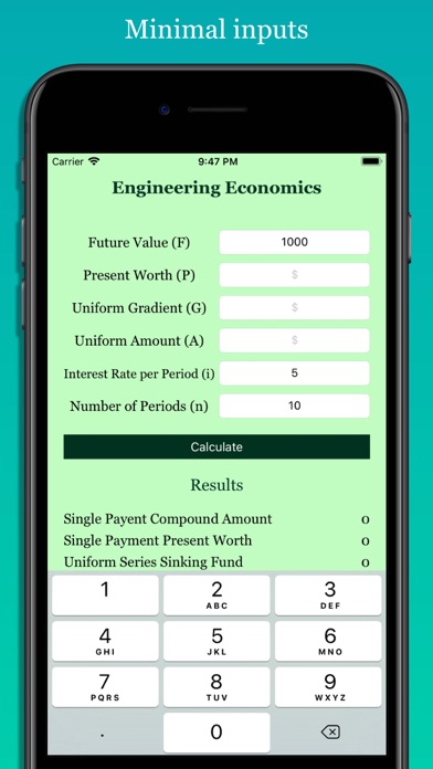 How to cancel & delete Engineering Econ from iphone & ipad 2