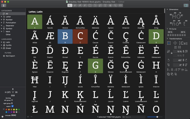 Glyphs Mini 2 Im Mac App Store