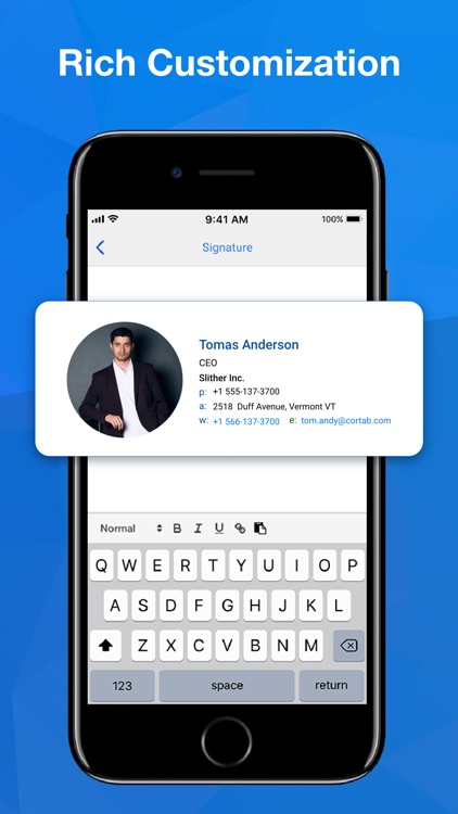 Blue Mail - Email Mailbox screenshot-4