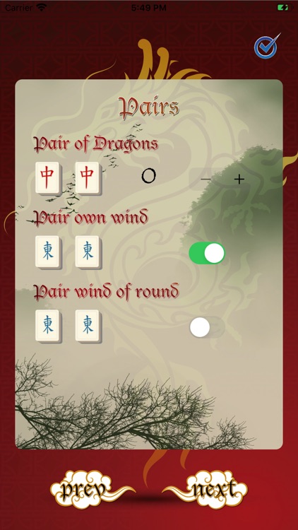 Mahjong Scorecard screenshot-4