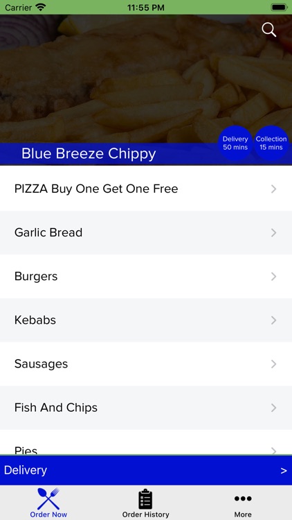 Blue Breeze Chippy - LE18 2DG