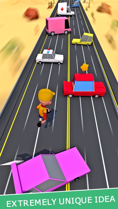 Rush Hour - Endless Car Jump screenshot 2