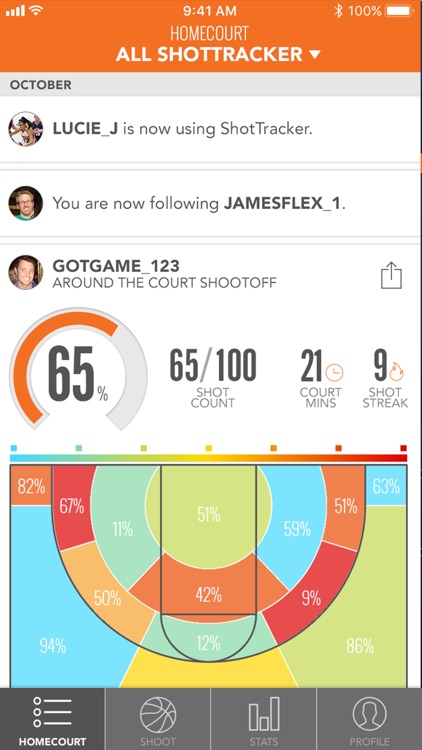 ShotTracker Player