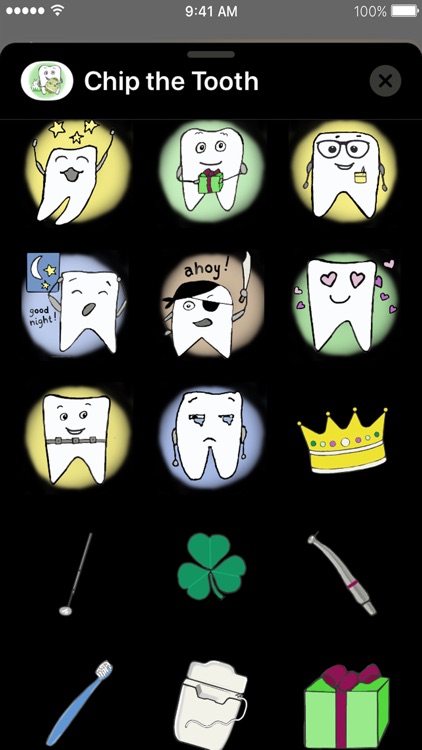 Chip the Tooth cute stickers screenshot-7