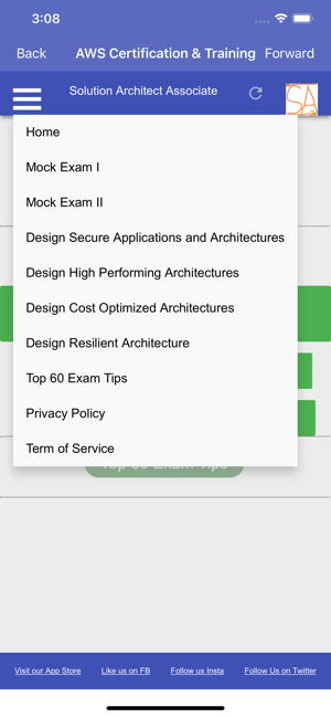 AWS Solution Architect Assoc.(圖2)-速報App