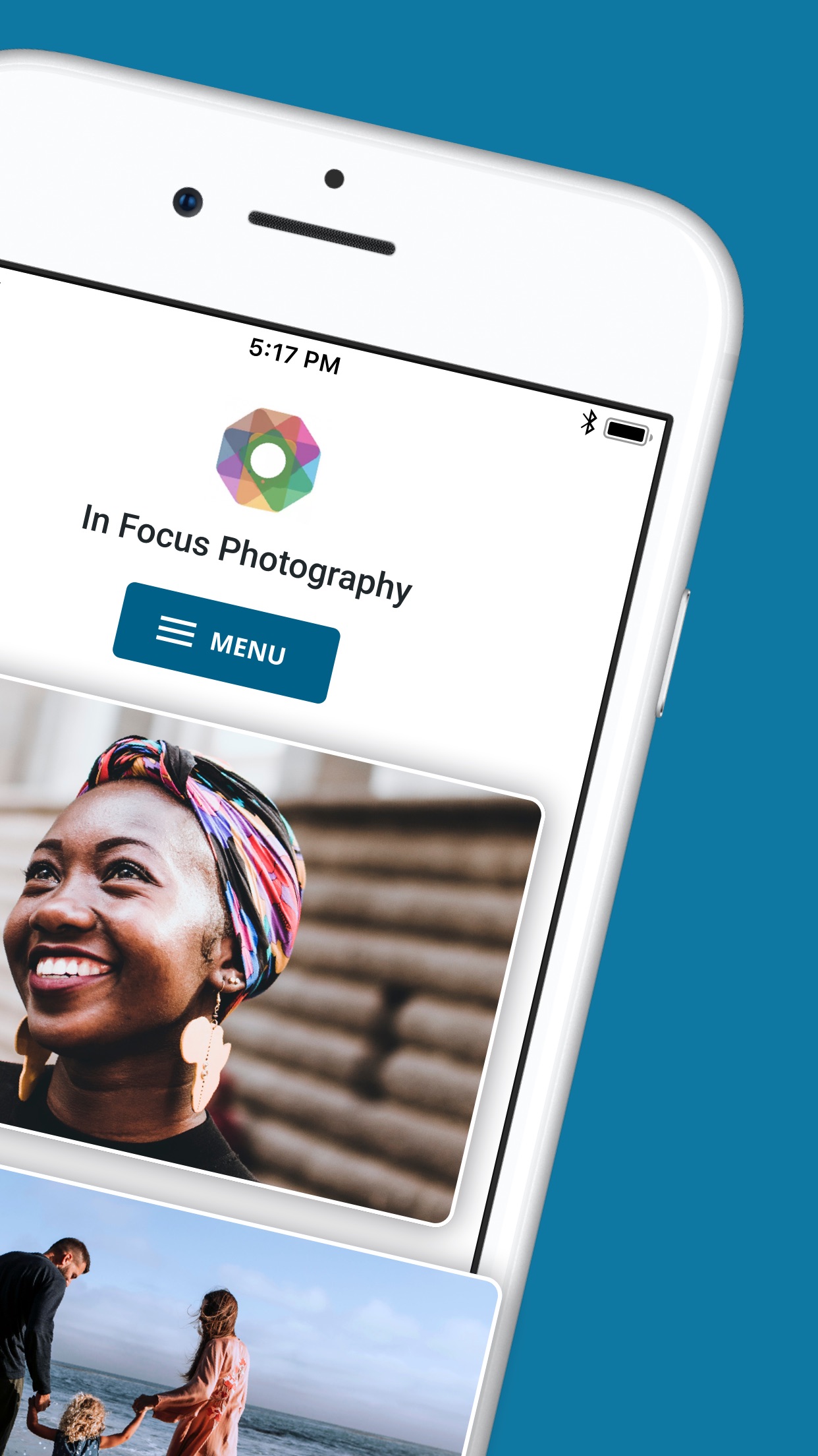 Screenshot do app WordPress