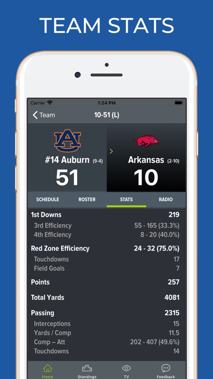 Arkansas Football Schedules screenshot-4