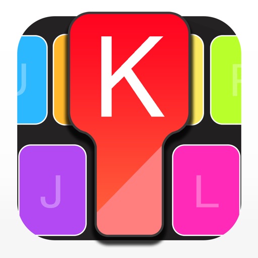 ColorKeys keyboard: Fancy Text iOS App