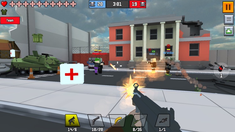 Pixel Fury: Multiplayer FPS screenshot-5