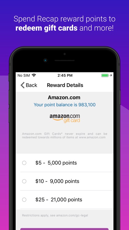 NCP ReCap: Shopping Rewards screenshot-3