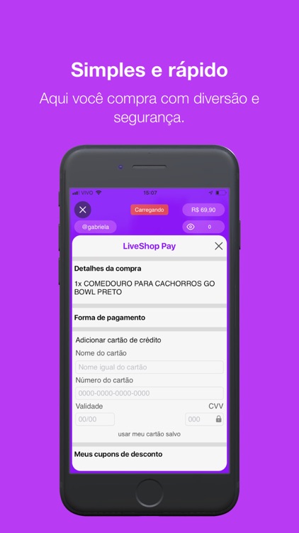 LiveShop - shopping ao vivo screenshot-3