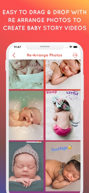 Baby Story Photo Video Maker(圖6)-速報App