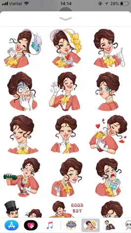 Game screenshot Lady Style Funny Stickers mod apk