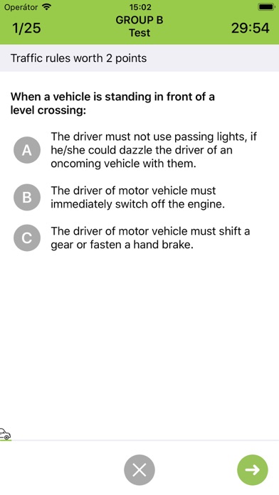 Driving school tests - CZ screenshot 3