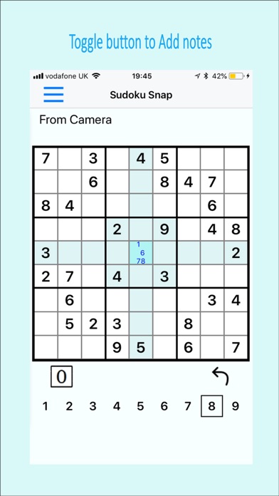 Sudoku Snap screenshot 4