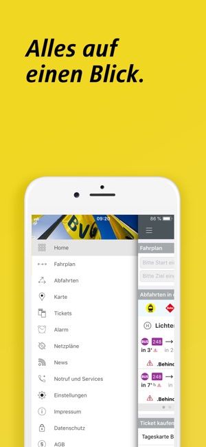 BVG FahrInfo Plus Berlin(圖3)-速報App