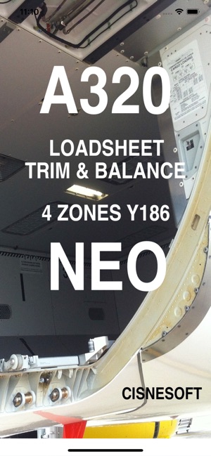 A320 NEO LOADSHEET Y186 4z