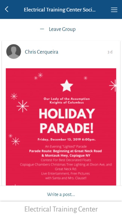 Electrical Training Center App