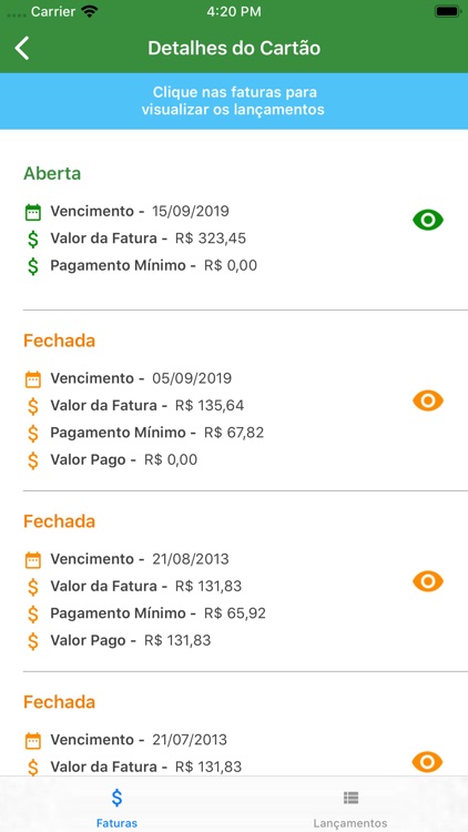 Cartão Supcard screenshot-3