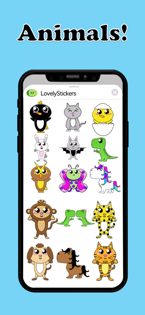 Lovely Stickers for iMessage!(圖6)-速報App