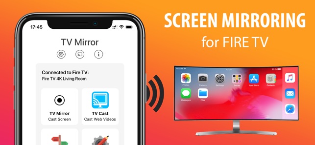 Screen Mirroring for Fire TV(圖1)-速報App