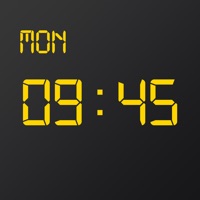 LED Clock-Pure Color Clock pour PC